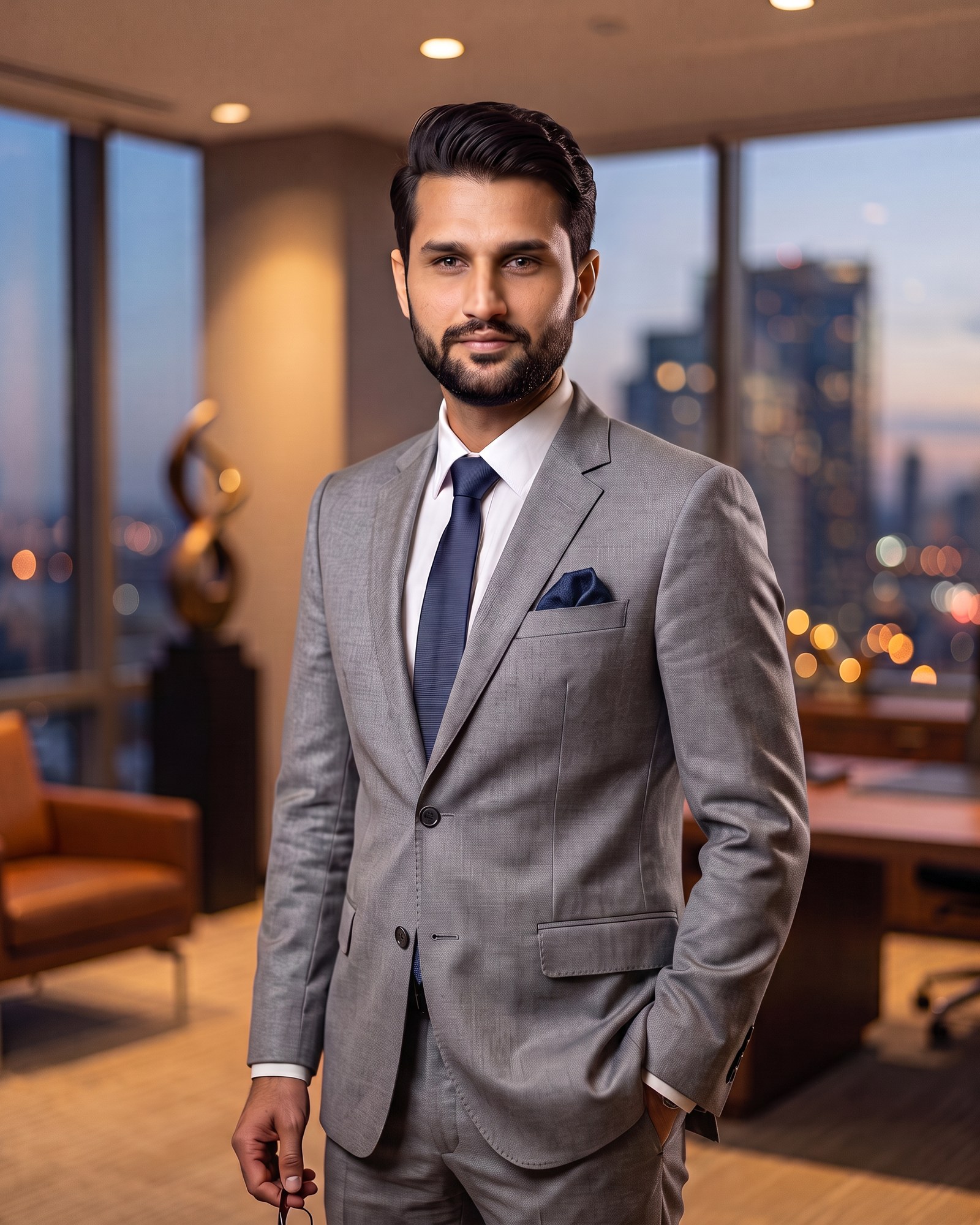 Portrait of Engr. Danish Hayat, Head of Engineering & Ops at Precise Realtors & Builders